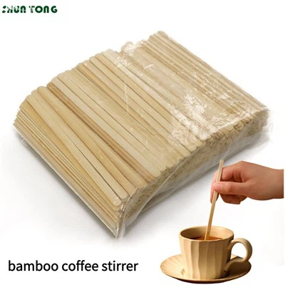 Stirrer Coffi Bambŵ